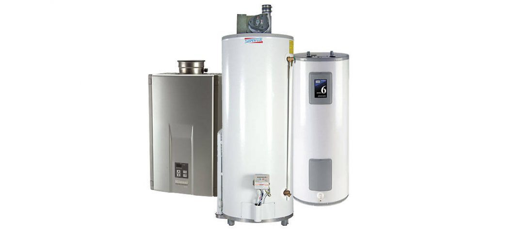 Styles of water heaters